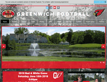 Tablet Screenshot of greenwichfootball.com